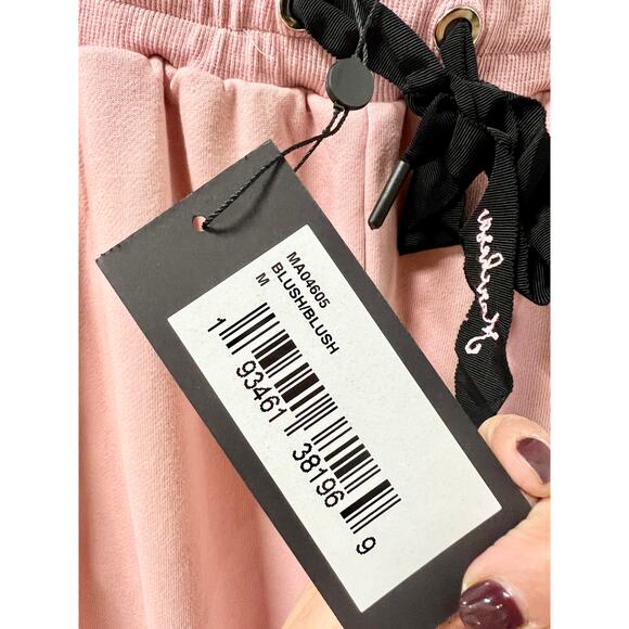 NWT Marchesa Active Remy Pull On Drawstring Soft Sweatpants Blush Women's Size M - Picture 4 of 8